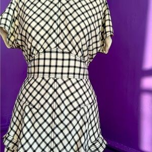 Derek Lam 10 Crosby Plaid Dress